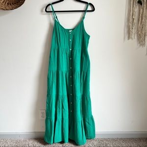 Universal Thread Tiered Maxi Sundress Size M